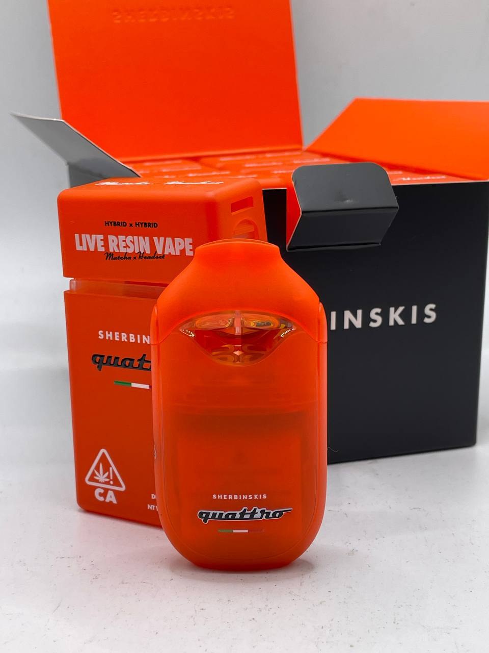 Sherbinski 2G Quattro Live Resin Dispo