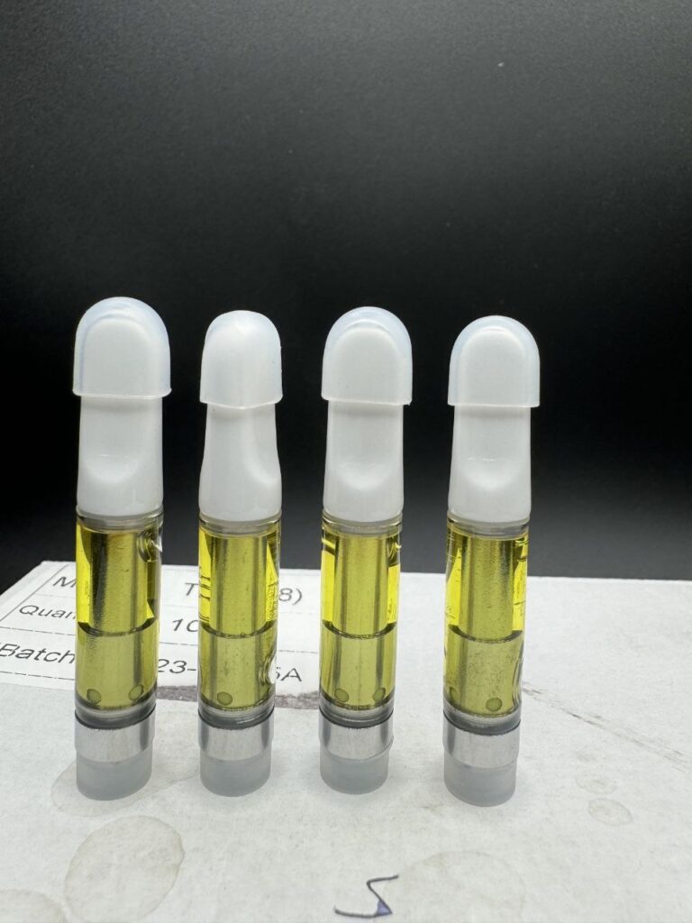 1g White Label Distillate Carts